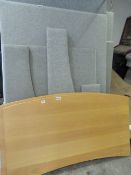 Office Partitioning & Light Beech Work Tops