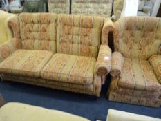 2 Seat Cottage Settee & Single Chair