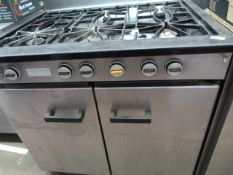 Strathavon LPG 6 Burner Commercial Cooker over Oven