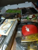 Mixed Lot Containing Planes - Ratchet Straps - Pruners - Hose Fittings etc