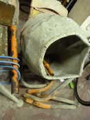 Bell Half Bag 110 Volt Cement Mixer with Stand