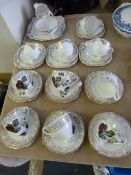 2 Bone China Tea Services