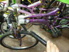 Girl's Universal Cycle - Purple & White