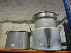Aluminium Sauce Pan & Bain Marie Pan
