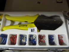 Set of Roebuck Electrician's Crimpers with Crimps