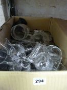 Box Containing Branded Glassware - Shot Glasses etc
