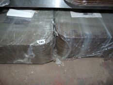 50 Brown Polycarbonate Trays 46x36cm