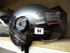 Crivet Sports Jet Helmet - Size Large