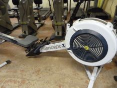 Concept II Air Rower with PM3 Digital Read Out