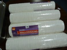 4 Rolls of Dark Patterned Wall Covering