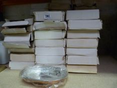 50 Oval Stainless Steel & Copper Balti Dishes