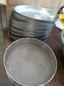 Stainless Steel Oval Lids & Sieve
