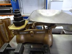 Set of FJ Thornton Scale & Weights