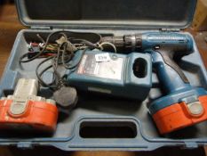 Makita Cordless Drill with Spare Battery - Charger & Carry Case