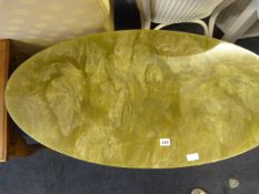 Gilt & Onyx Effect Coffee Table