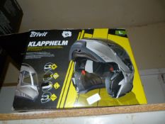 Crivet Large Open Faced Motor Cycle Helmet