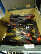 Box Containing 20 Pozidrive Screw Drivers