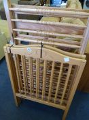 Wooden Child's Cot