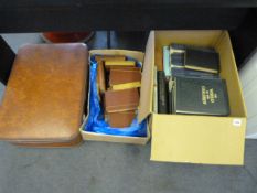 2 Boxes of Hardbacked Books - Case & Contents