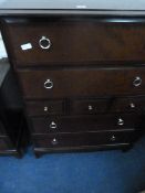 Stag Minstrel Chest of 4 Long & 3 Short Drawers