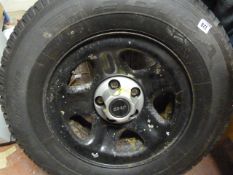 215/75R15 Tyre on Rim