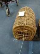 Wicker Cat Basket