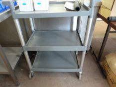 3 Tier Catering Trolley