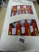 7 Piece Electricians's Screw Driver Set