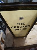 Reproduction Crooked Billet Hanging Lantern Sign