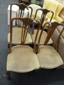4 Edwardian Dining Room Chairs