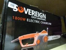 Sovereign 1800 Watt Electric Chain Saw