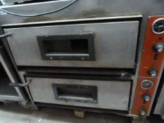 2 Deck Electric Pizza Oven