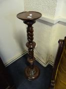 Mahogany Plant Stand