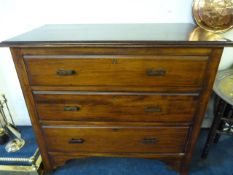 Oak Chest of 3 Drawers
