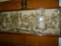 Large Framed Needlework Picture