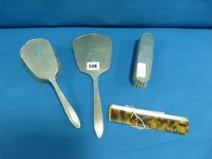 Silver Dressing Table Set