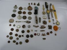 Tray of Collectable Coinage - Watches - Whistles etc