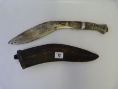Gurkha Knife & Sheath