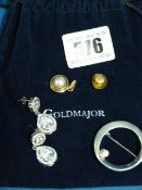 Silver Pendant - Earrings etc