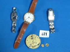 Gent's Timex Watch &2 Ladies Wrist Watches