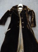 Lady's 3/4 Length Fur Coat