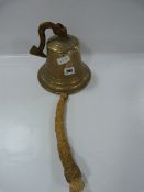 Brass School Bell