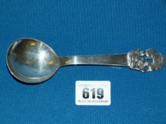 Silver Tea Caddy Spoon