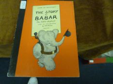 1959 Edition of The Story of Babar