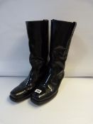Pair of Black Leather Jack Boots