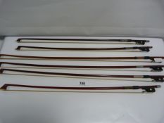 6 Violin Bows