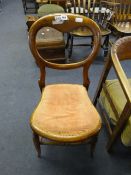 Victorian Balloon Back Chair