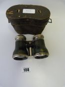 Cased Set of Jockey Club Binoculars