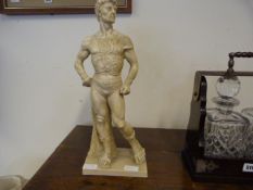 Reproduction Roman Gladiator Figure