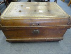 Tin Cabin Trunk & Contents